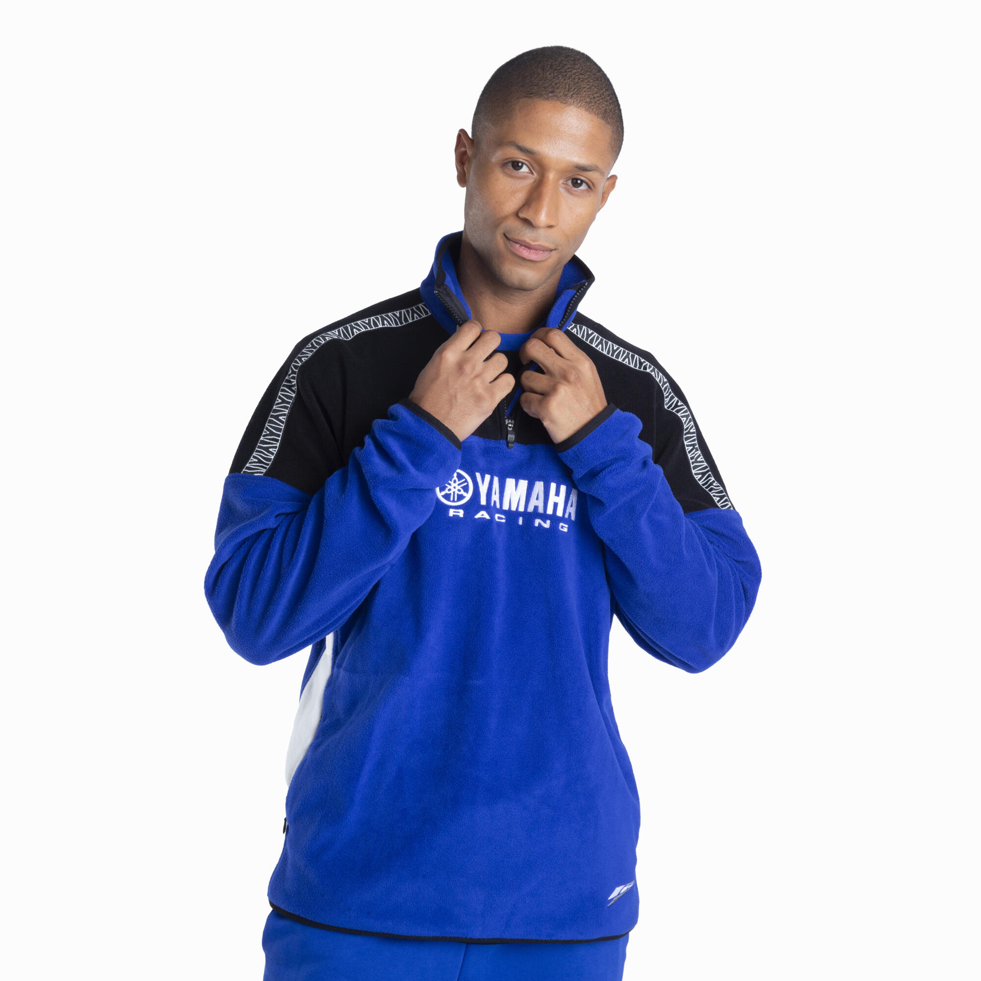 Yamaha Paddock Blue Kaluga Fleecepullover (Blau)