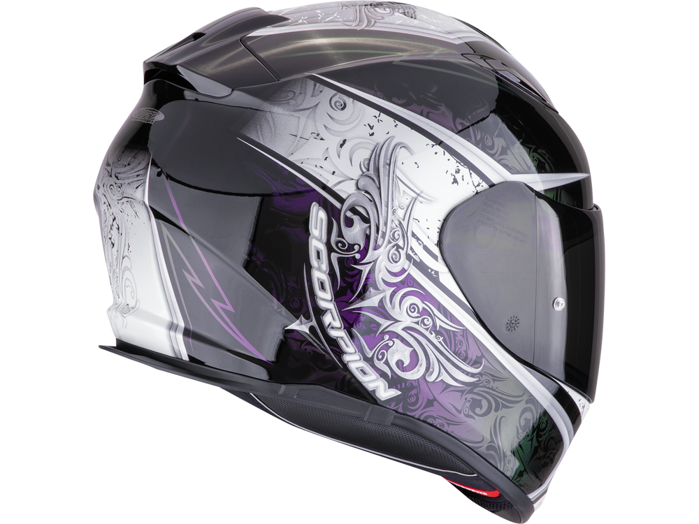 Scorpion EXO-491 Run Motorradhelm (Schwarz/Chamäleon)