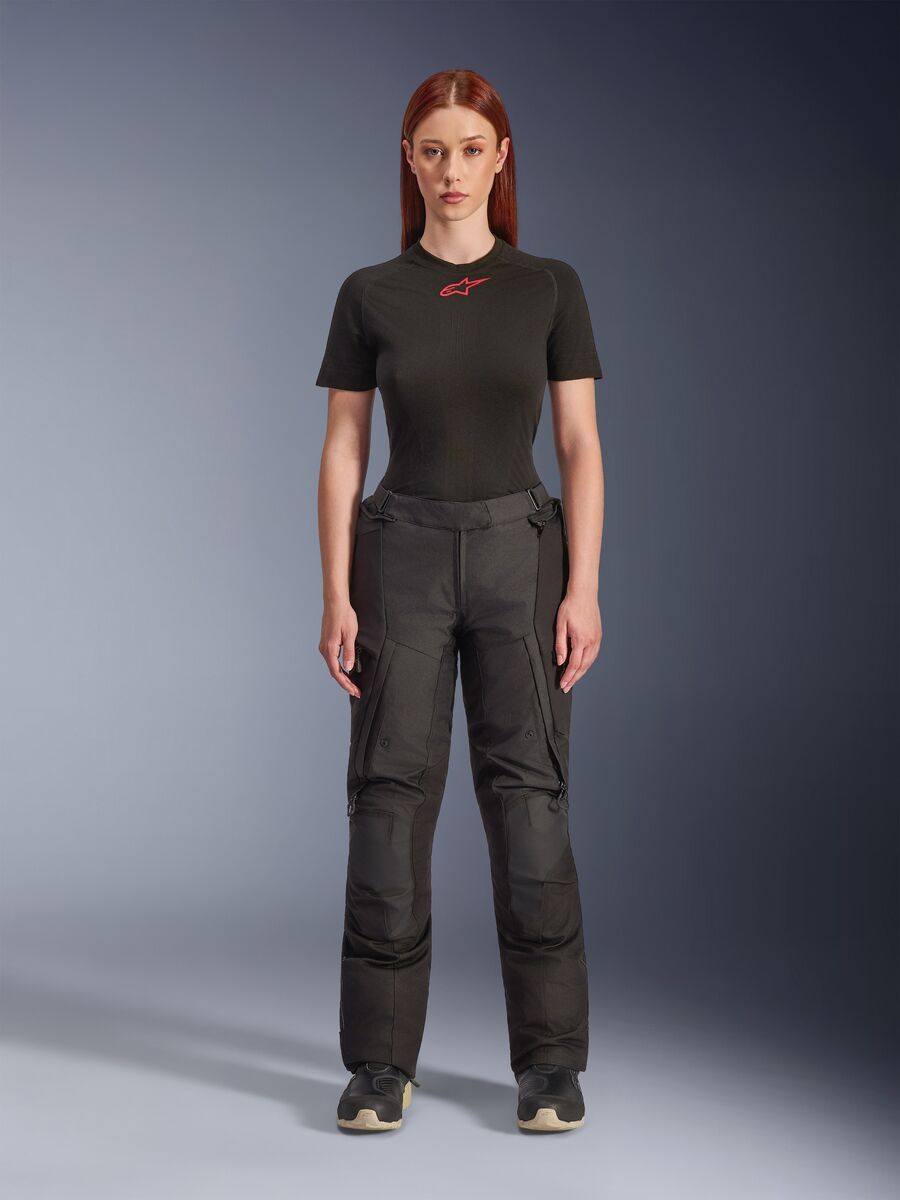 Alpinestars Stella Andes V4 Drystar Motorradhose Damen (Schwarz)