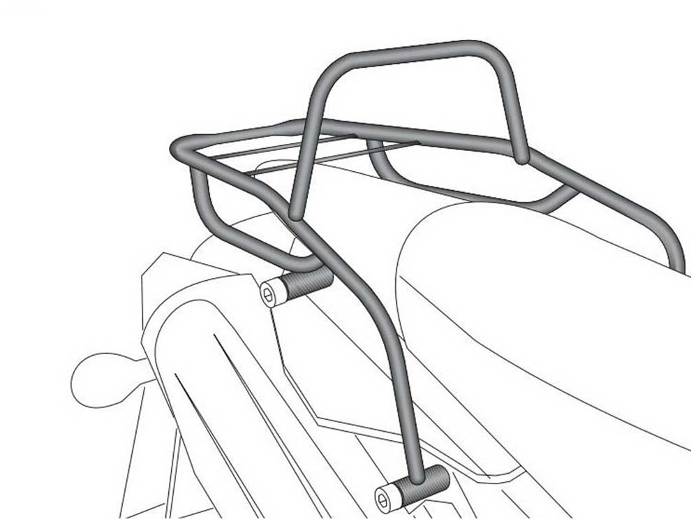 Hepco & Becker Gepäckbrücke Kawasaki Z 900 RS / Cafe (2018- | schwarz)