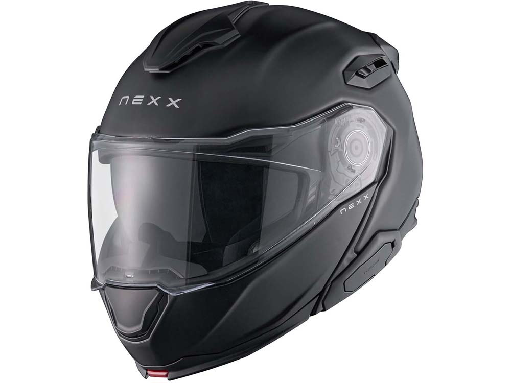 Nexx X.Lifetour Plain Motorradhelm (Schwarzmatt)