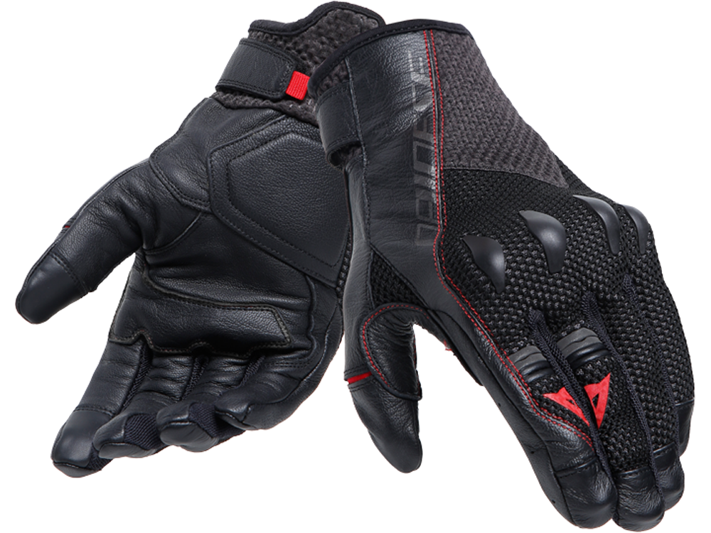 Dainese Karakum Ergo-Tek Motorradhandschuhe Herren (Schwarz)
