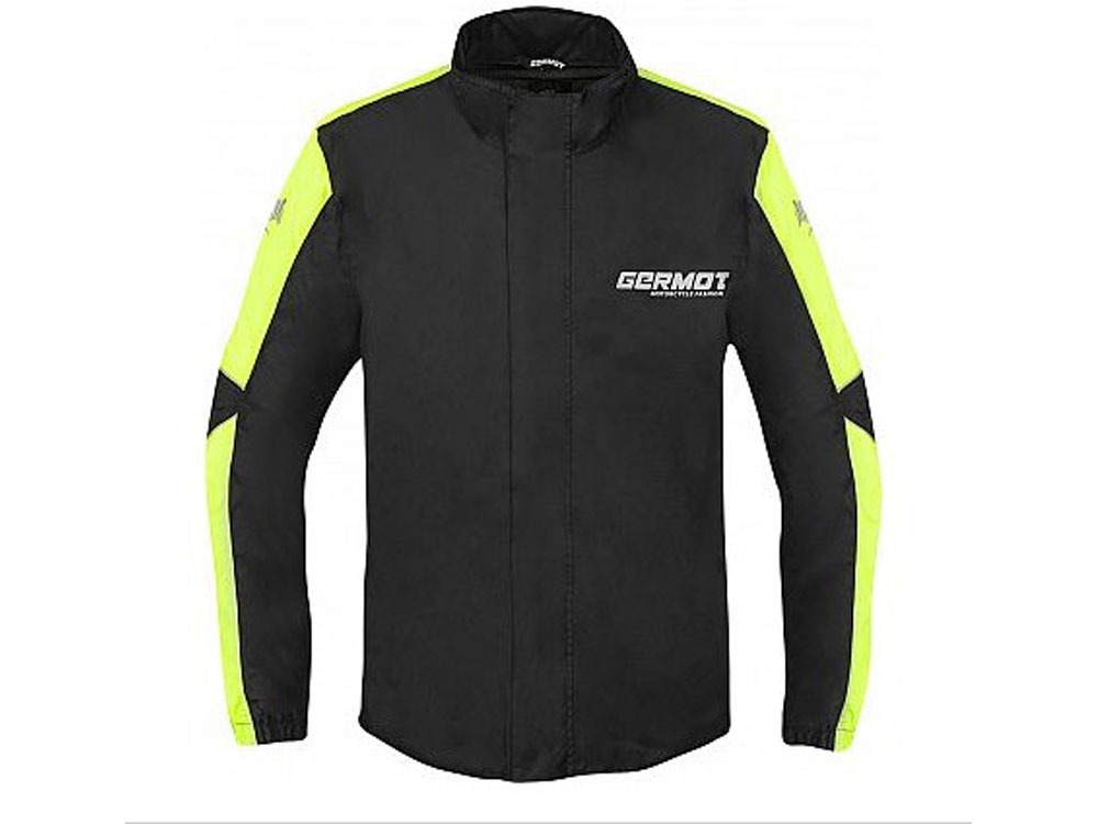Germot Bergen Regenjacke (Schwarz/Gelb)