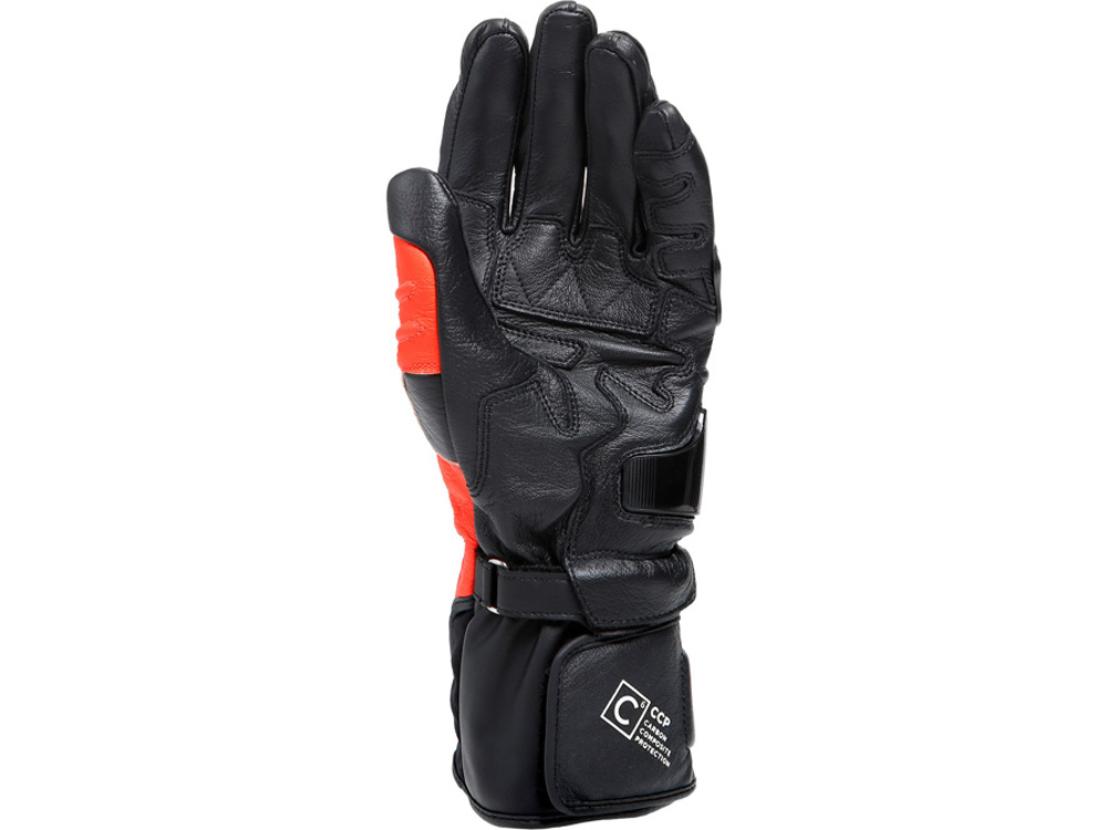 Dainese Carbon 4 Lang Handschuh Herren (schwarz/rot/weiß)