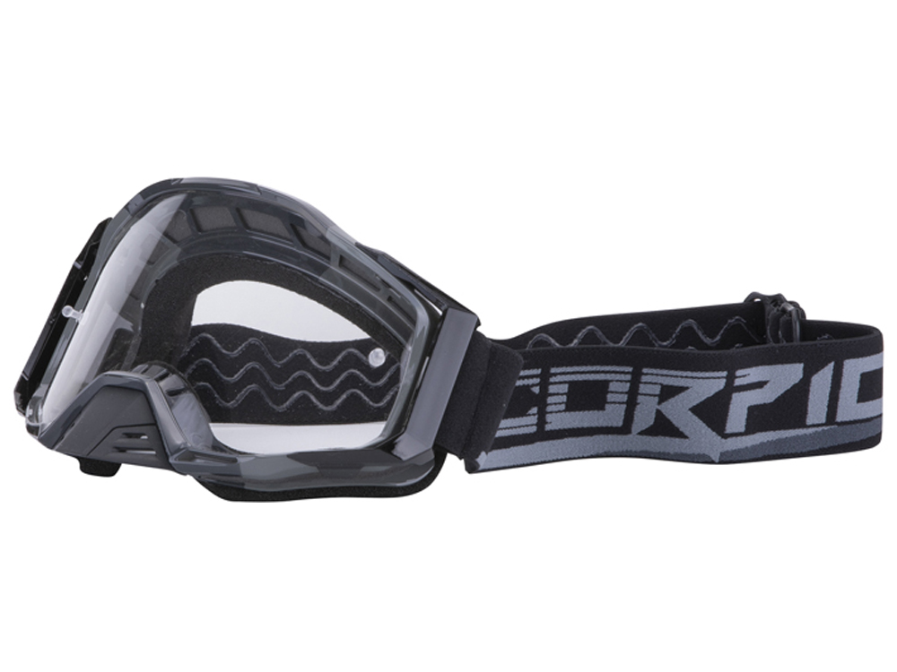 Scorpion Goggle E21 Brille unisex (silber/schwarz)