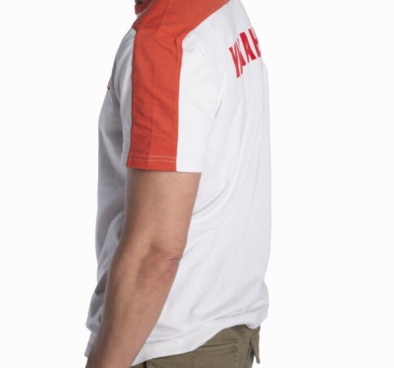 Yamaha Sports Heritage T-Shirt (Weiß/Rot)