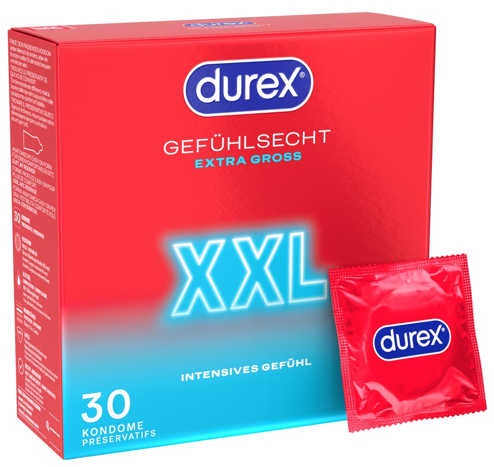 Kondome „Gefühlsecht XXL“