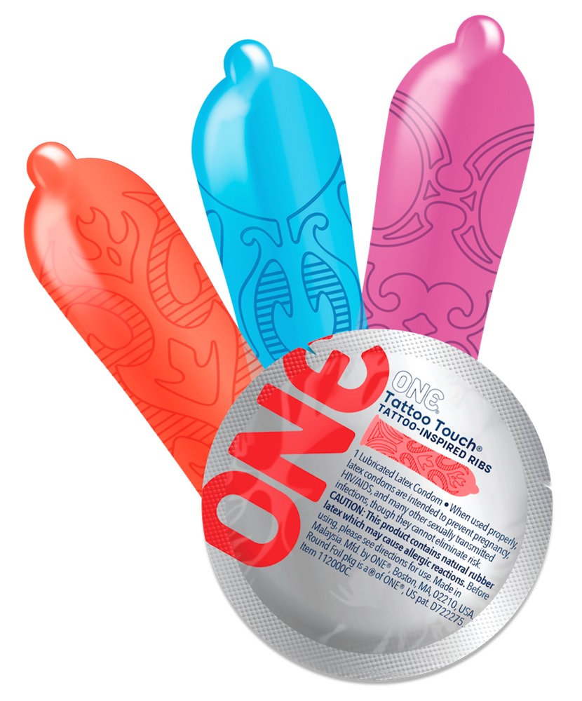 Kondome „Tattoo Touch“ mit spürbaren Strukturen