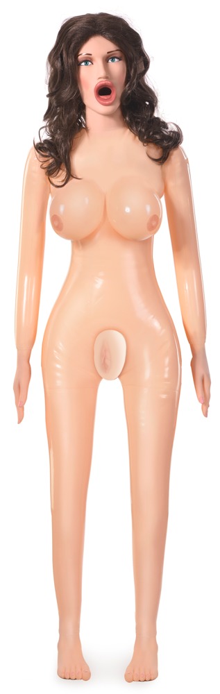 Liebespuppe „B.J. Betty“, mit 3D-Gesicht und 3 Lust-Öffnungen