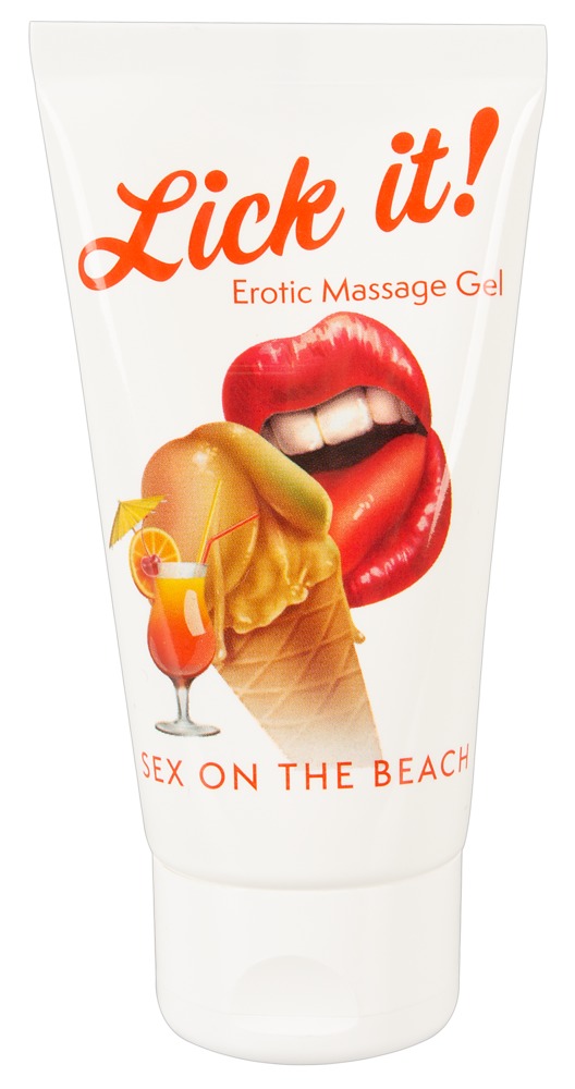 Erotik-Gel „Lick it! Sex on the Beach“ mit Cocktail-Aroma
