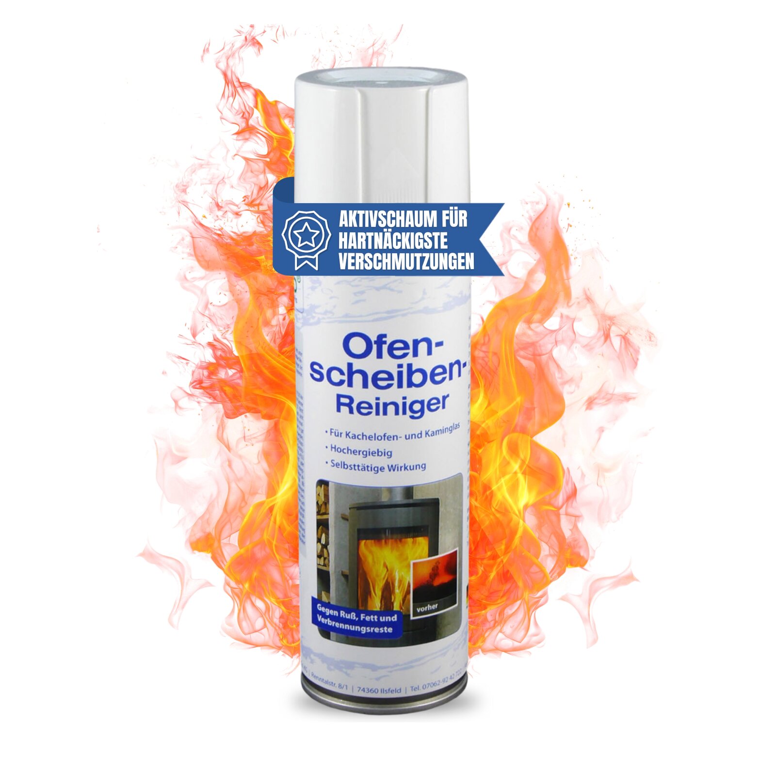 S-Pro Ofen- und Kamin-Scheibenreiniger 1 Dose