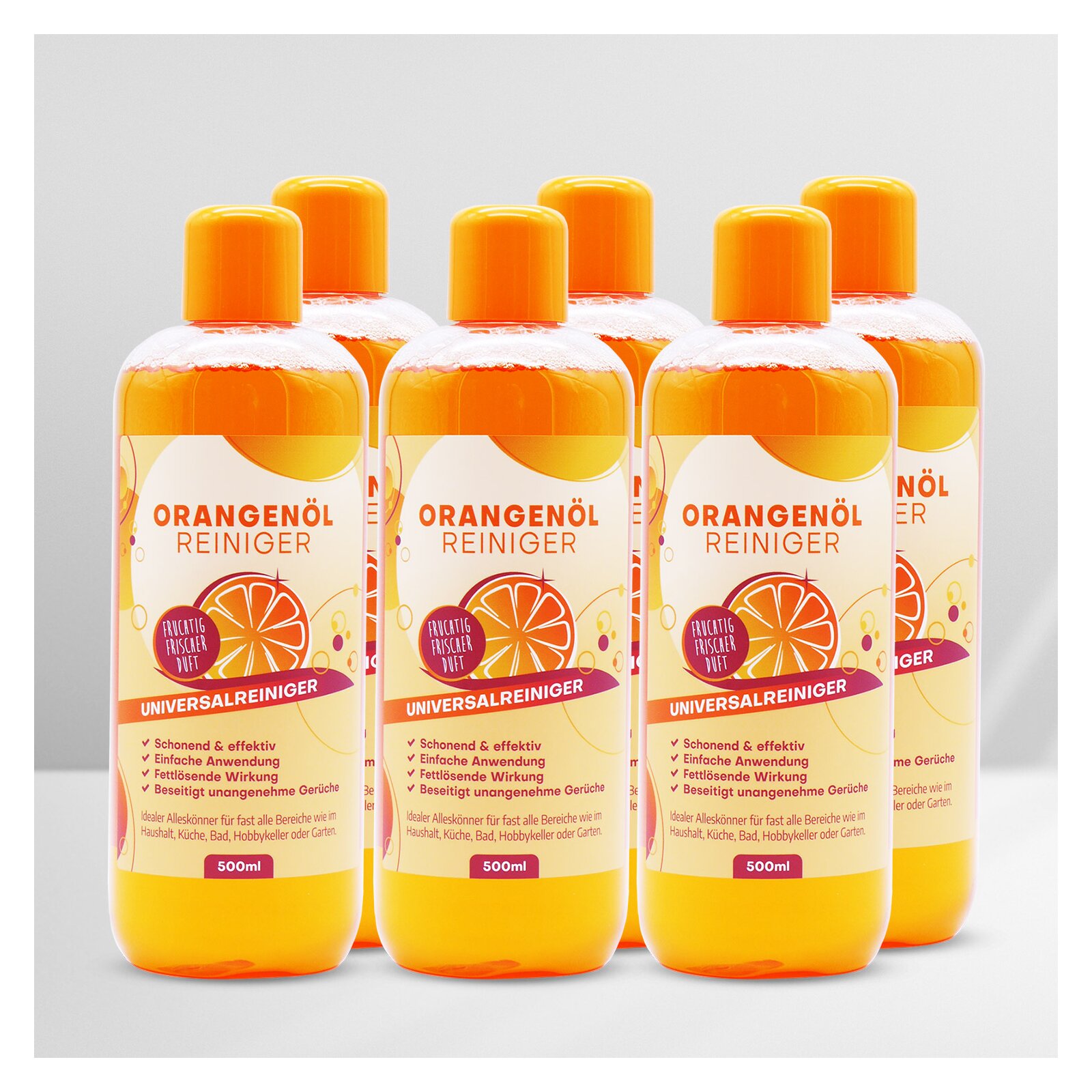 S-Pro® Orangenölreiniger Konzentrat 6 x 500ml Flasche