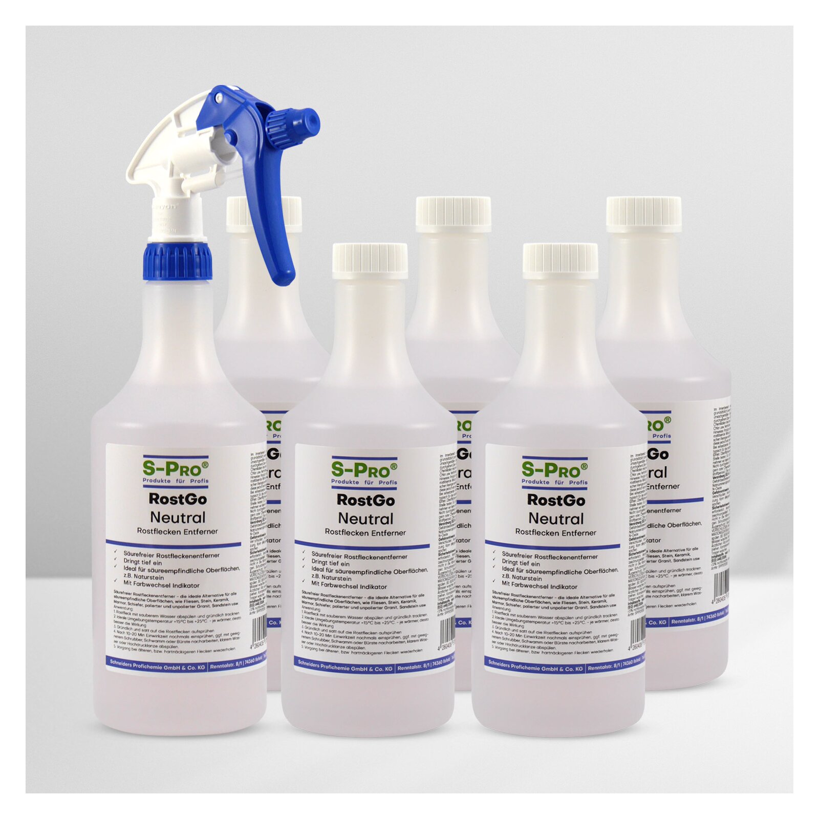 S-Pro RostGo-Neutral 6x 750ml Karton