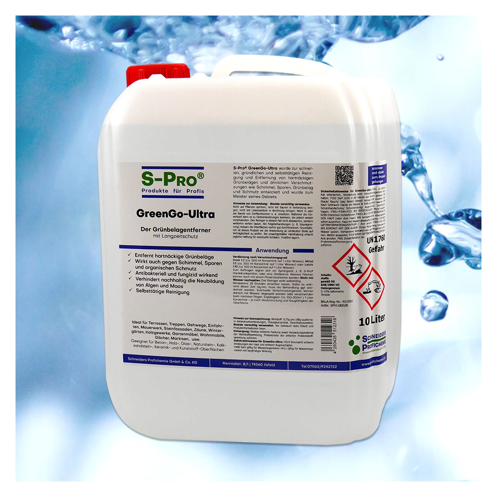 S-Pro® GreenGo Ultra 1 x 10 Liter Kanister