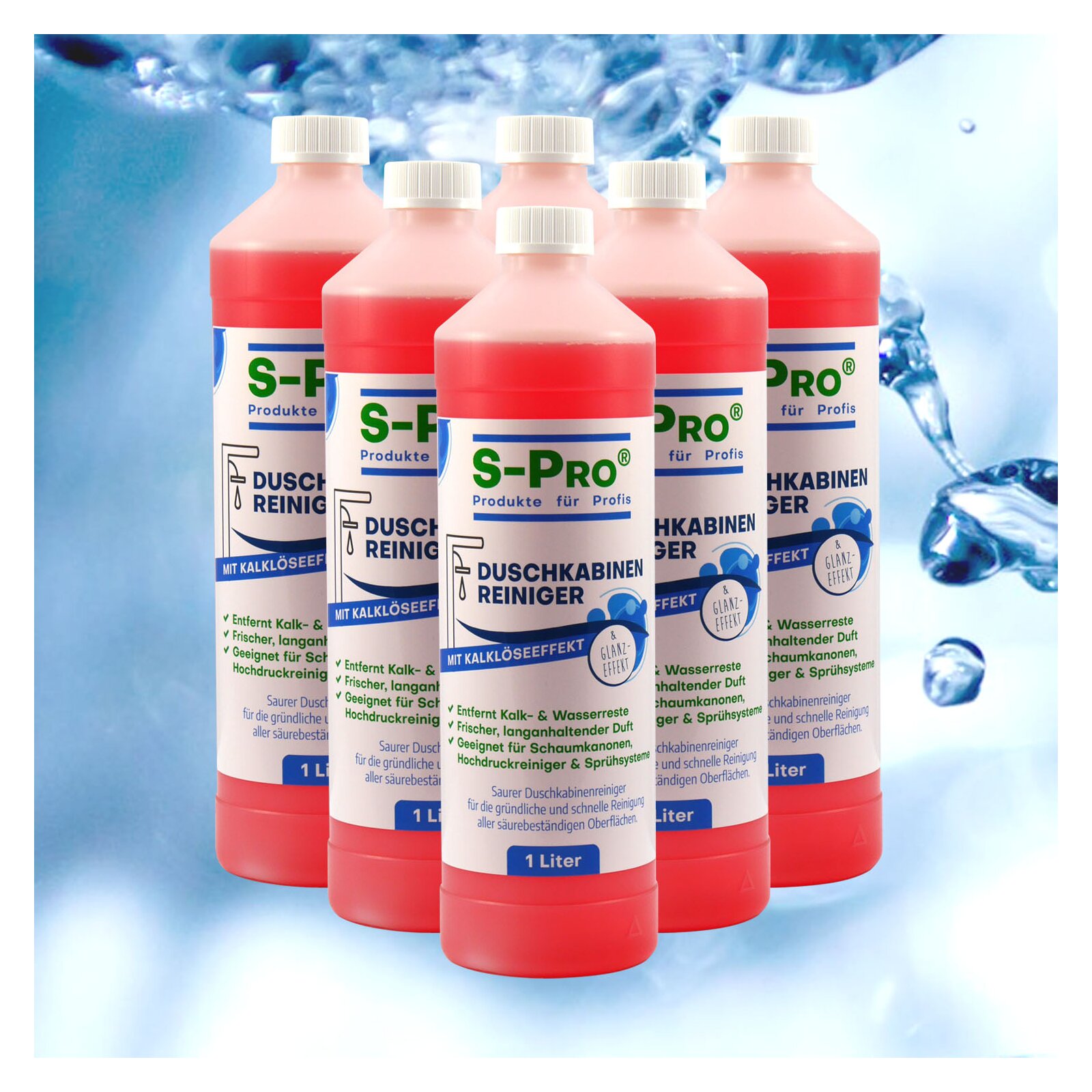 S-Pro® Duschkabinenreiniger 6 Liter