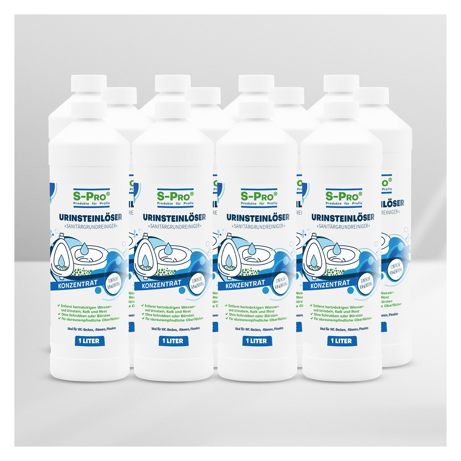 S-Pro® Urinsteinlöser 12 x 1L Flasche