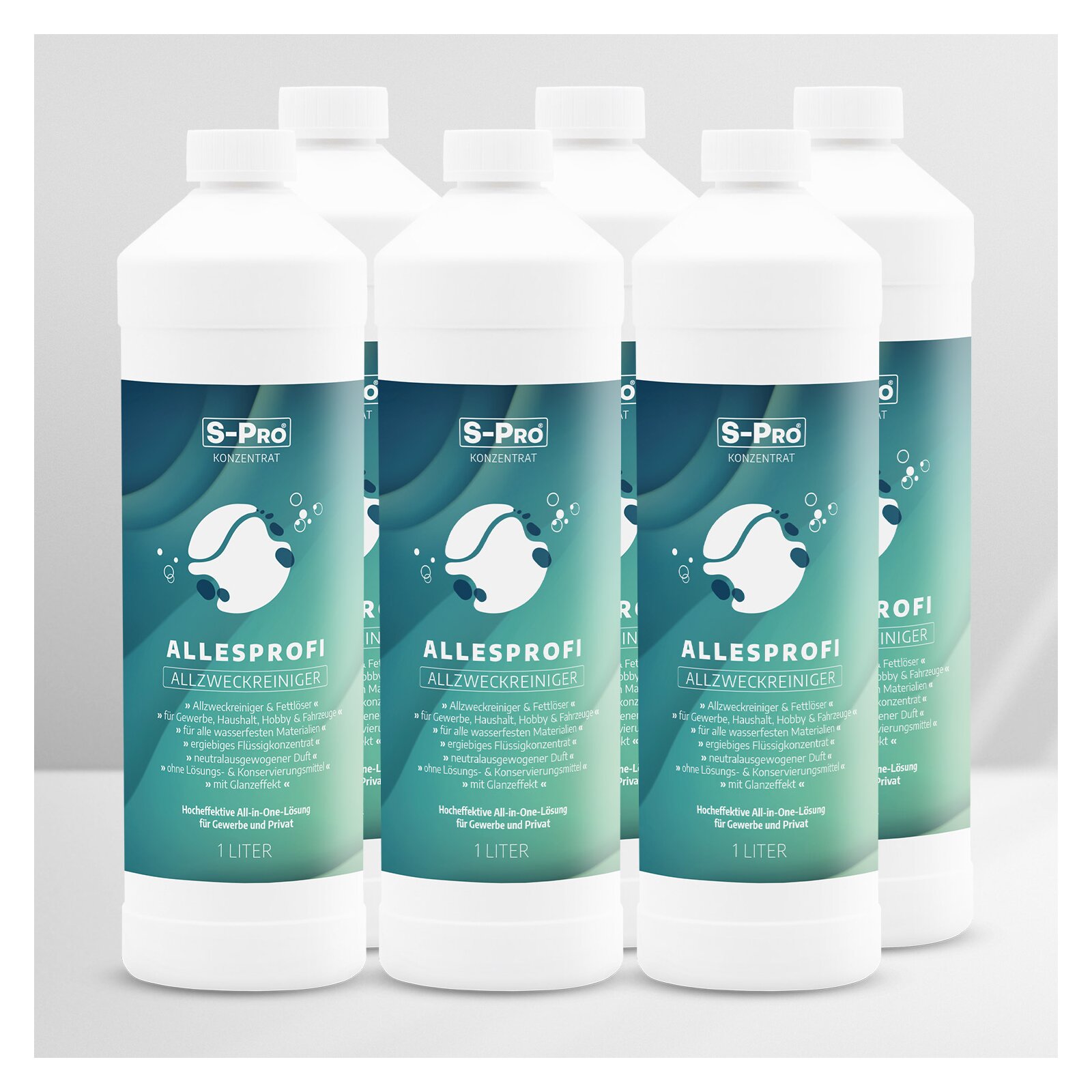 S-Pro AllesProfi Allzweckreiniger Konzentrat 6 x 1 Liter