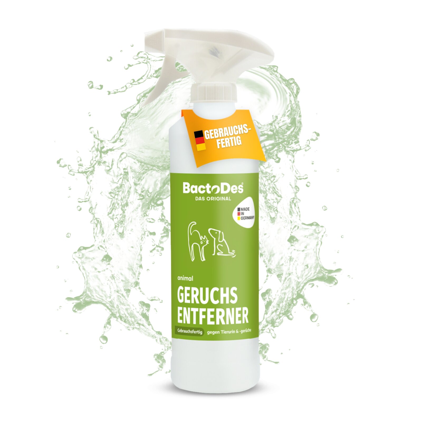 BactoDes® Animal Ready 500 ml Flasche inkl. Sprühkopf