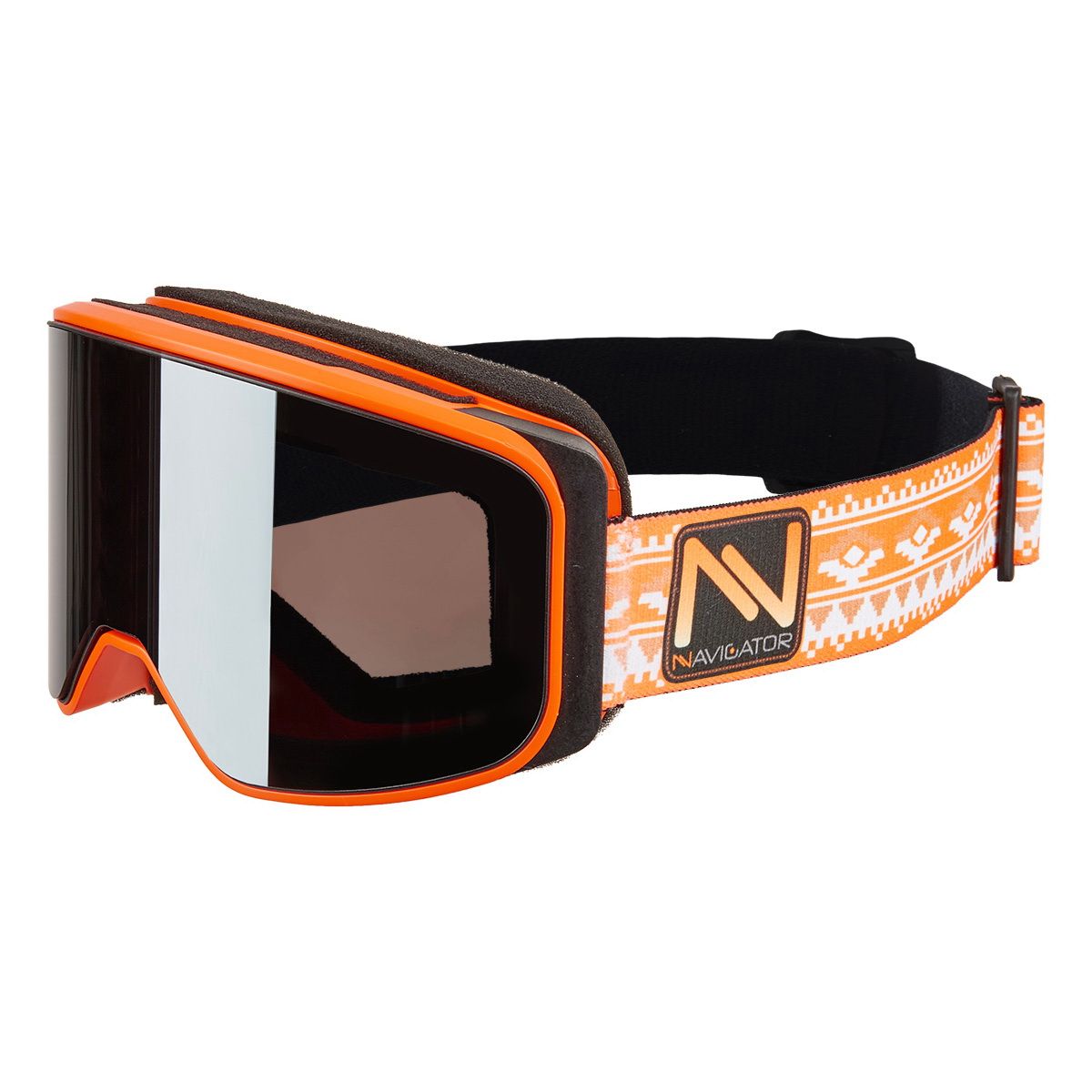 NAVIGATOR POWDER Skibrille Snowboardbrille, unisex/-size, div. Farben orange