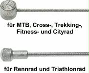 Bremszug für alle Bremsen für Rennrad