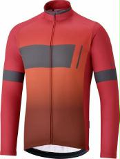 Trikot Shimano Thermal Team Jersey Rot XXXL
