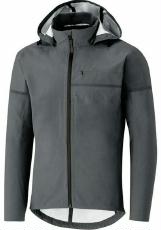 Regenjacke Shimano Transit Hardshell Jacket Herren Raven XL