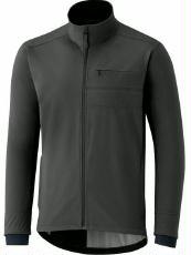 Windjacke Shimano Transit Softshell Jacket Herren Raven XL