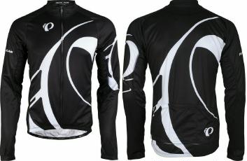 Trikot Pearl Izumi Elite LTD Thermal LS Jersey 2 farbig M - Schwarz/Weiss