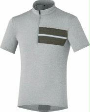 Trikot Shimano Pavement Jersey Herren Grau XL