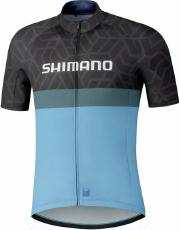 Trikot Shimano Team Jersey Herren Blau L