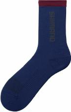 Socken Shimano Original Tall Socks L-XL hellgrau/blau