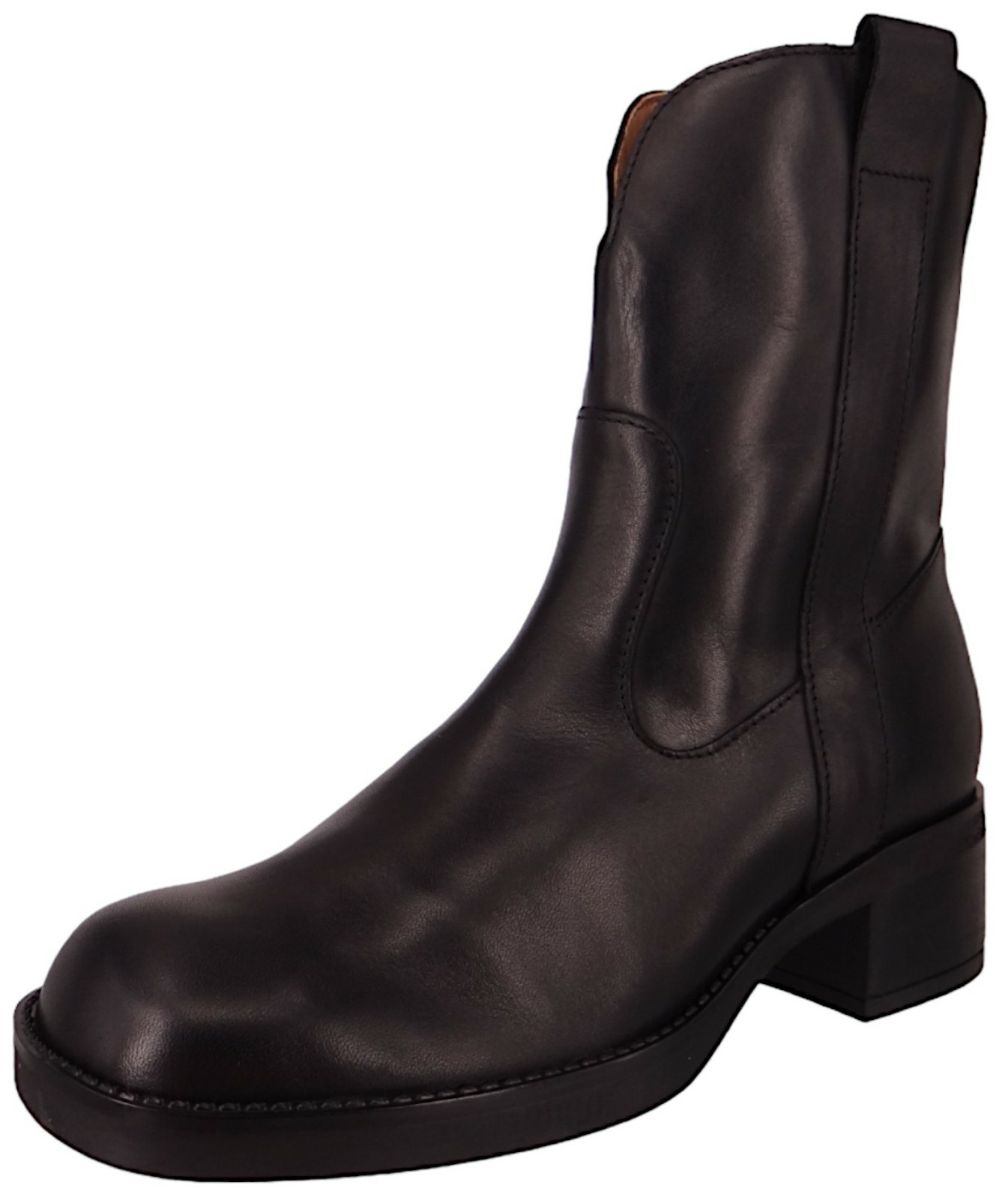 Damen Elegante Stiefelette Western F-Weite 55.922 Schwarz 27... 40,5
