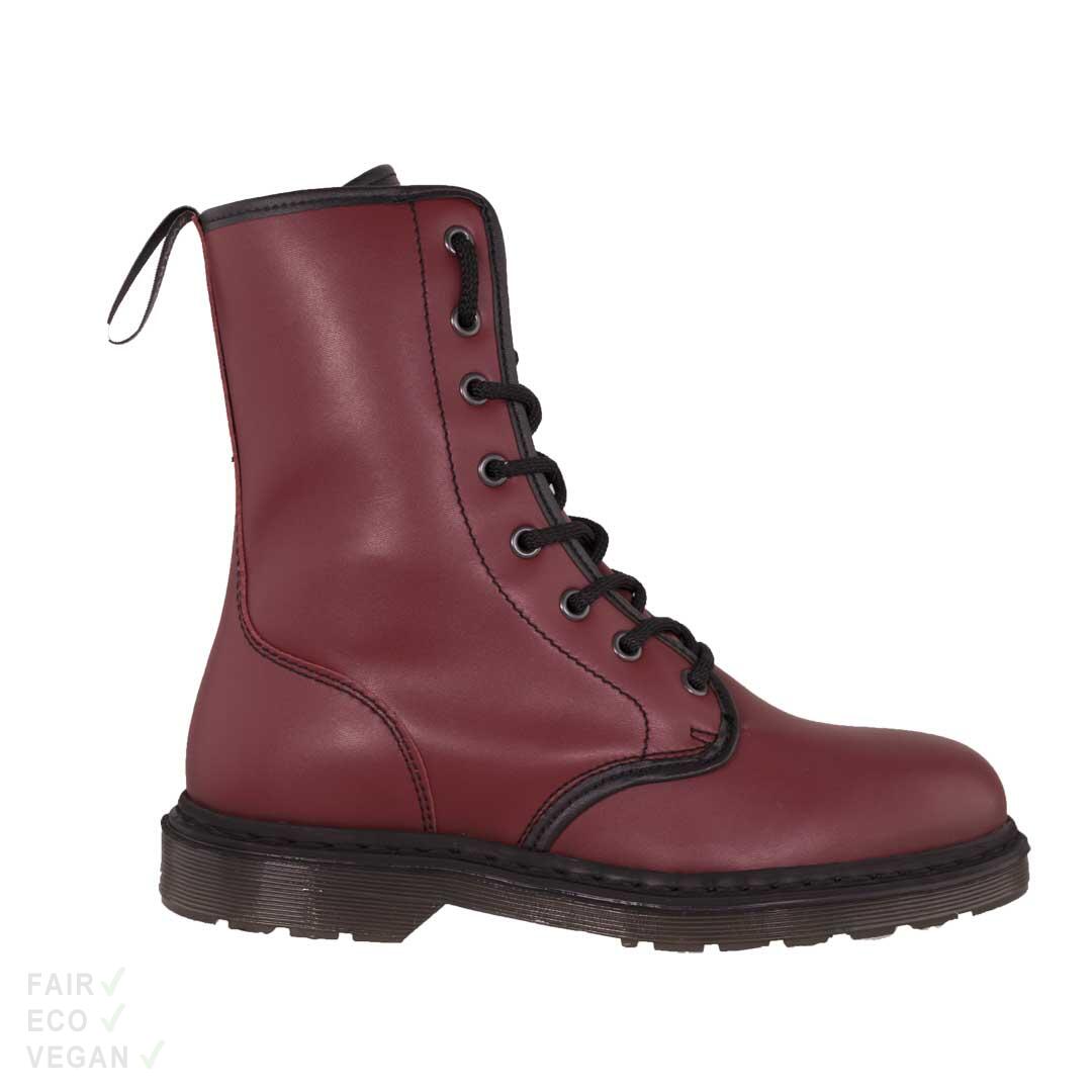 Shoezuu 8 Eye Micro Boots Winter Edition cherry