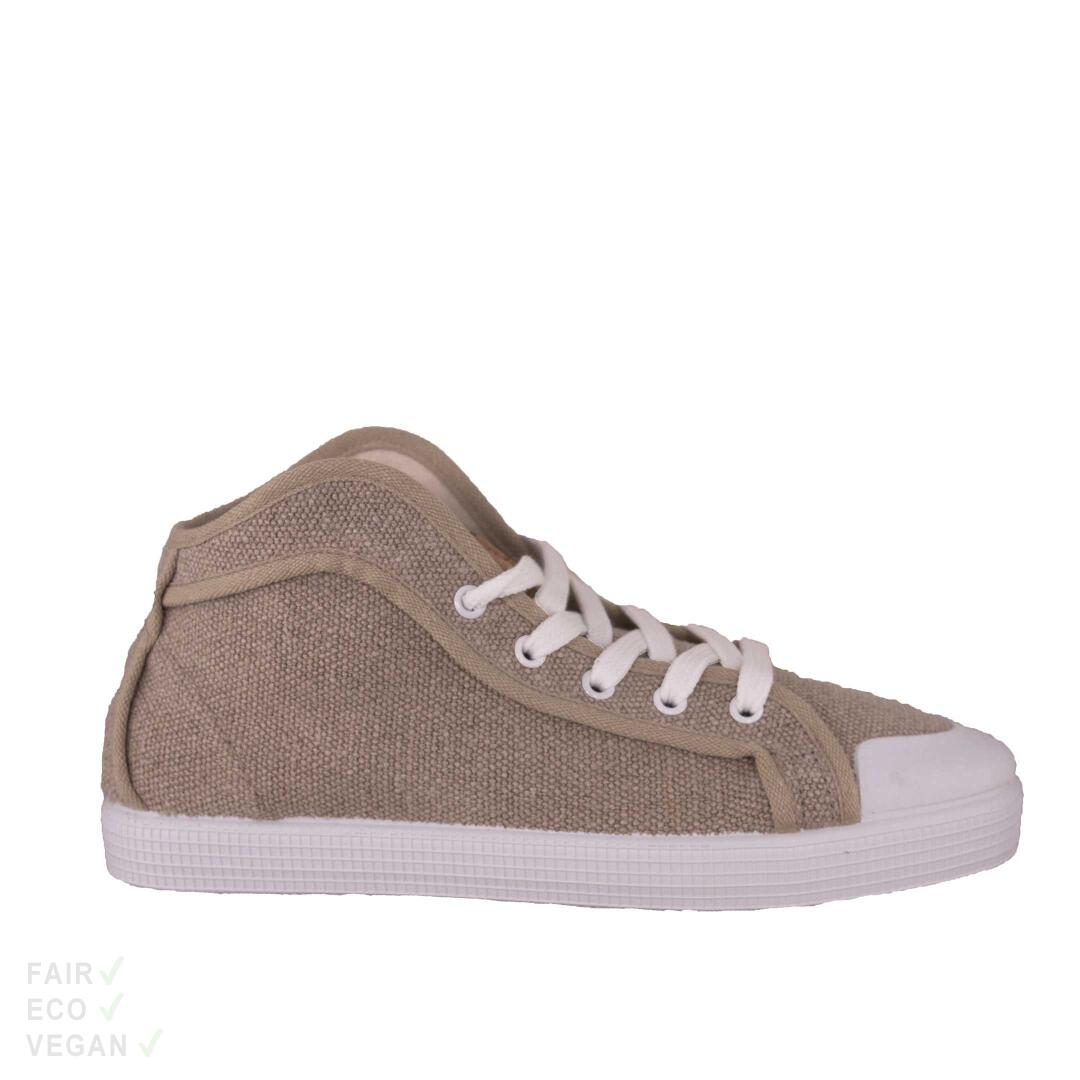 Grand Step Shoes Taylor High Top Sneaker Hemp 40