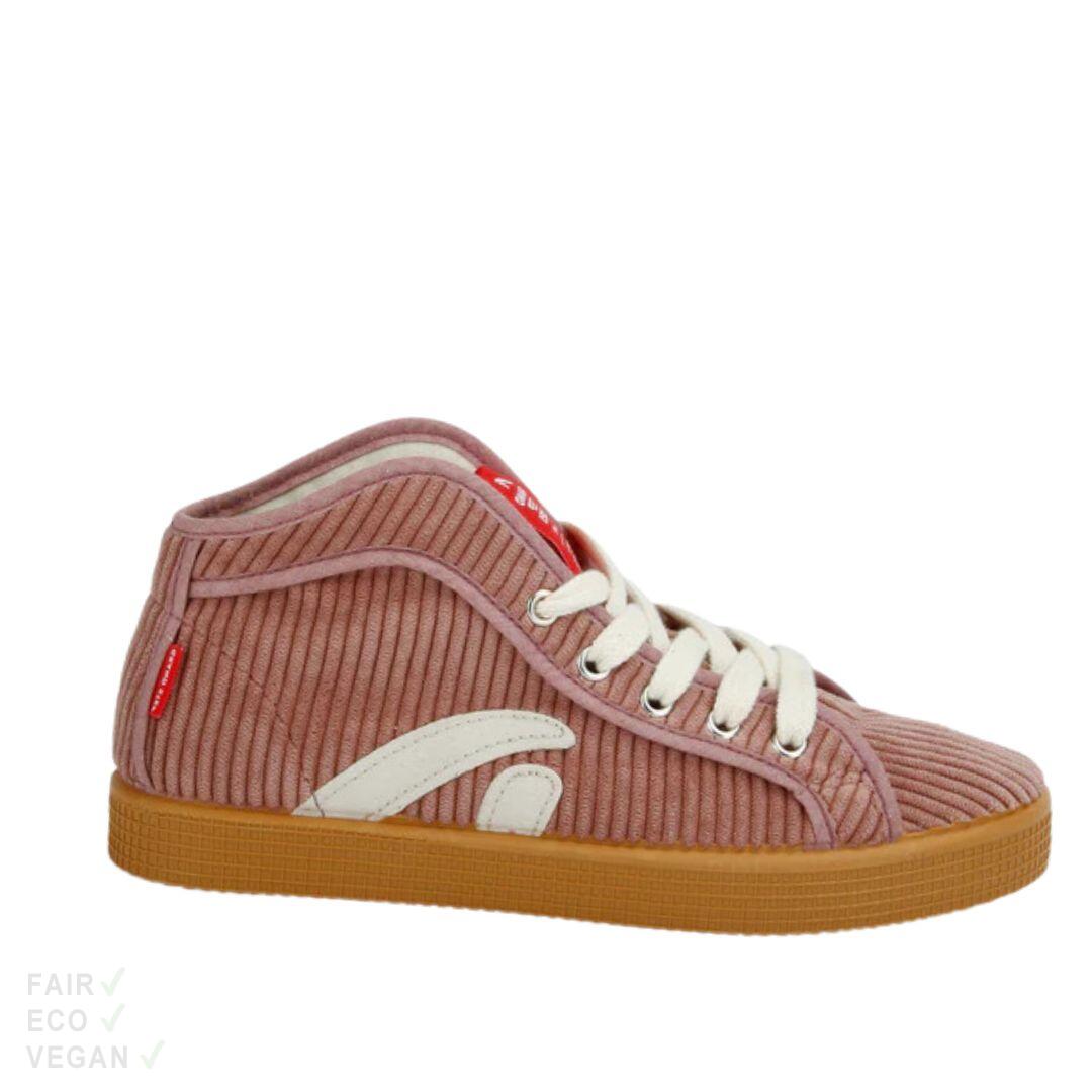 Grand Step Shoes Taylor High Top Sneaker Cord rose 42