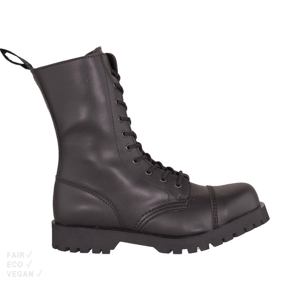 Shoezuu 10 Eye Ranger Zip Boots Steel Caps 42