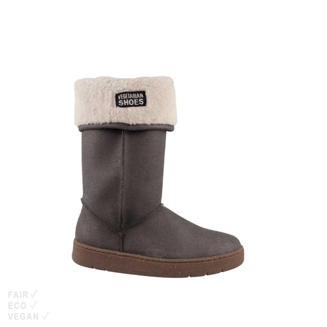 Vegetarian Shoes Highly Snug Boot Grey 36