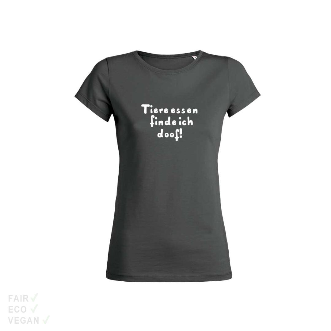 T-Shirt Tiere essen finde ich doof