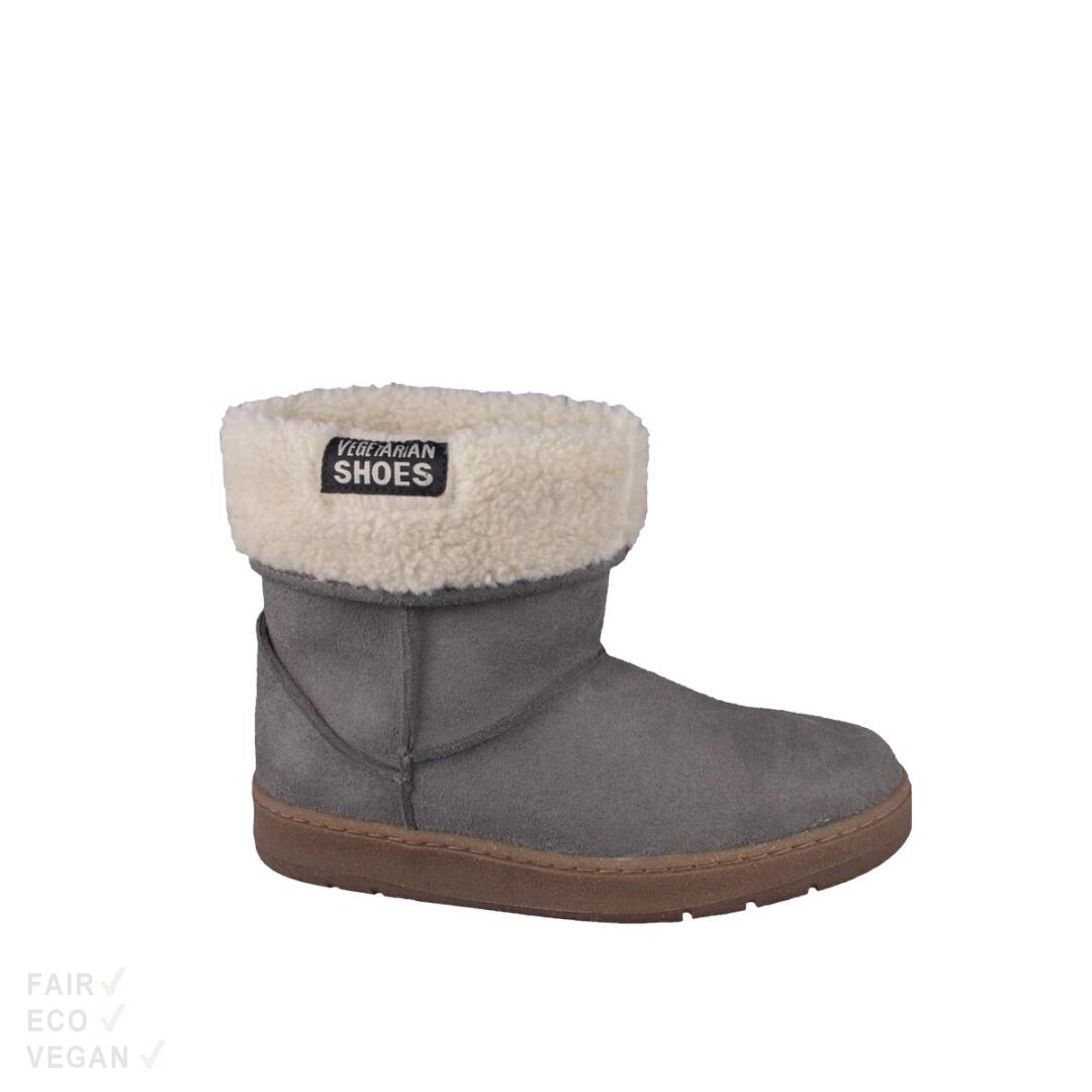 Vegetarian Shoes Snugge Boot Grey 37
