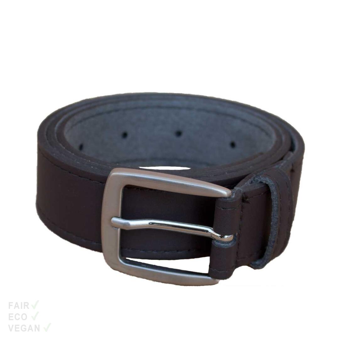 Veganer Gürtel Vegetarian Shoes Town Belt brown