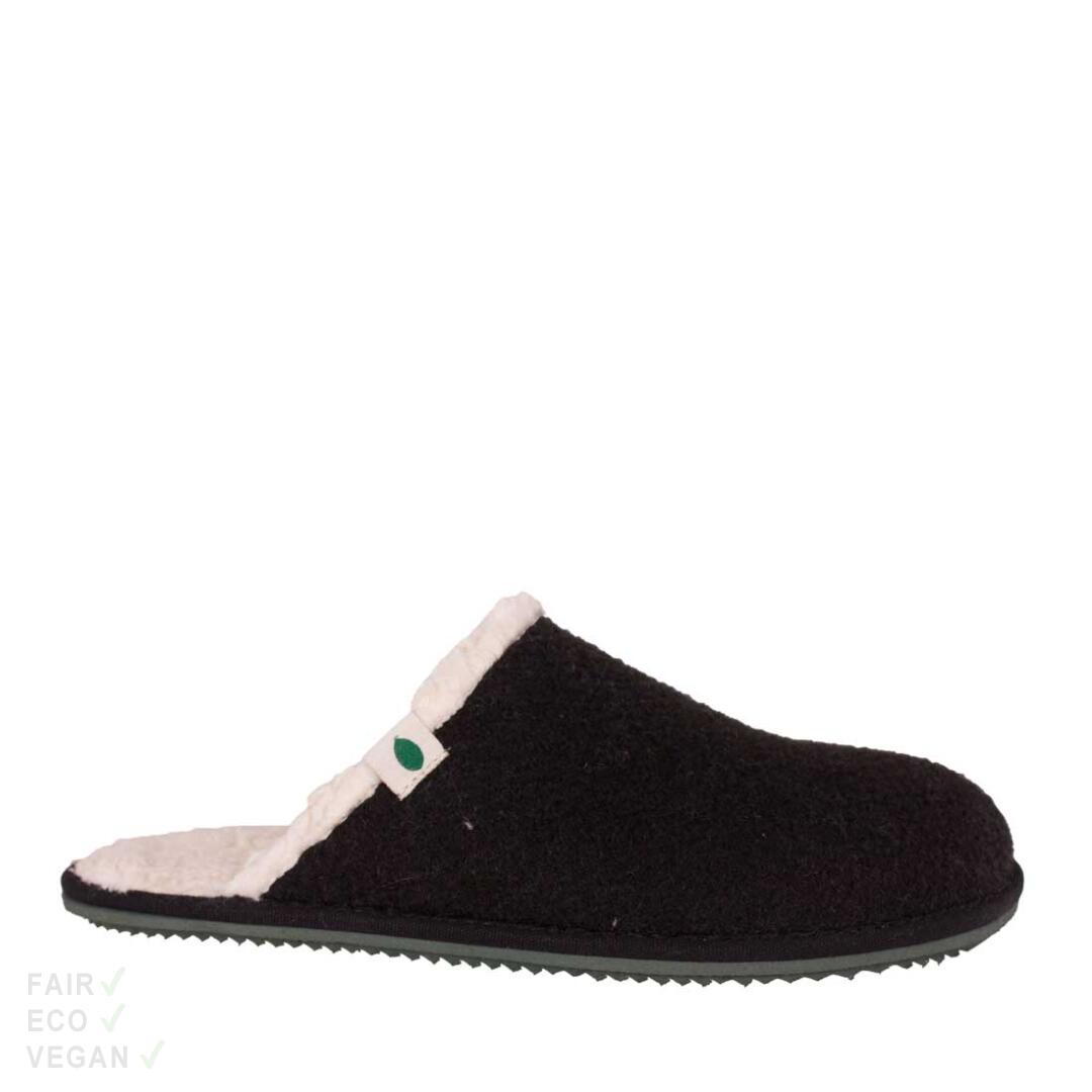 Vesica Piscis Footwear Home Slipper schwarz