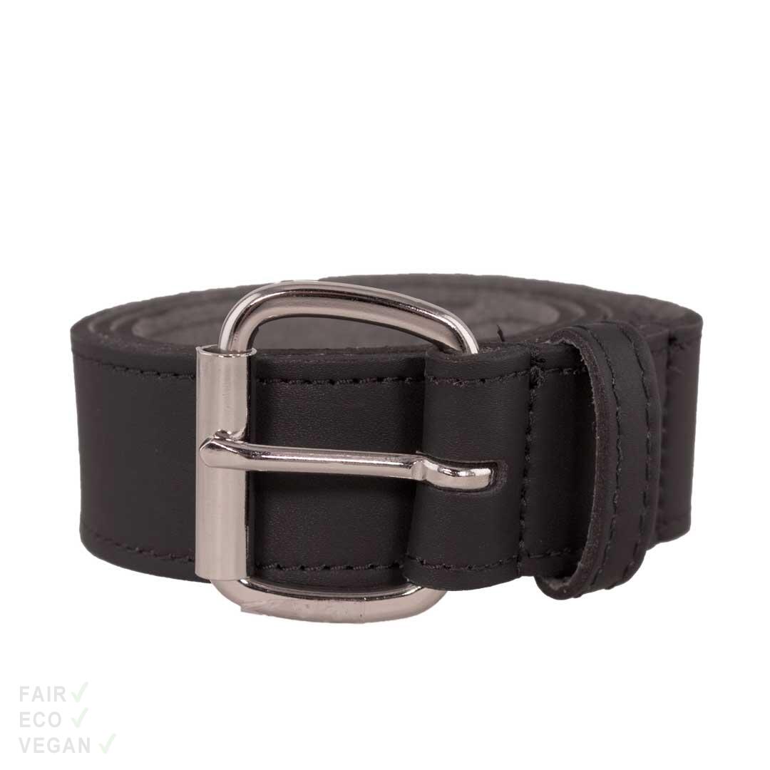 Veganer Gürtel Vegetarian Shoes Roller Belt black 75