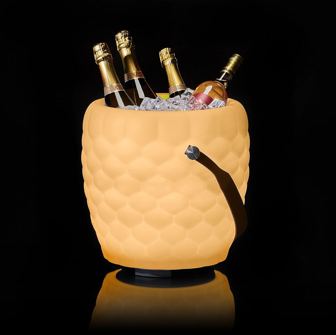 The Joouly Bowl L Limited Design LED Lampe inkl. Bluetooth Lautsprecher