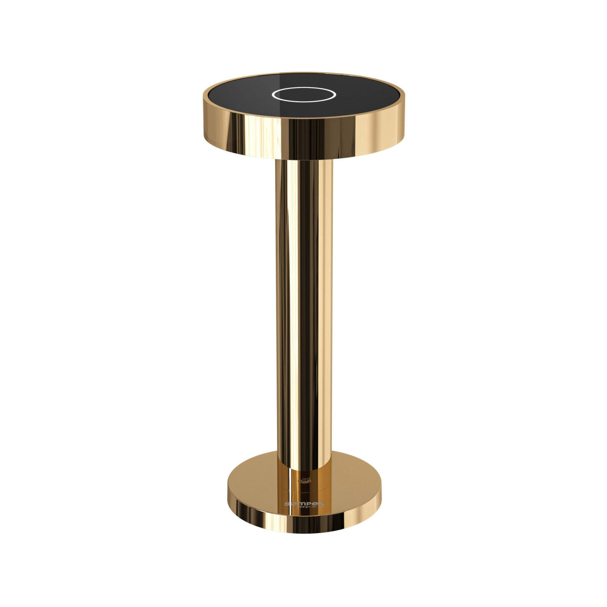 Sompex Boro Akku LED Tischleuchte gold