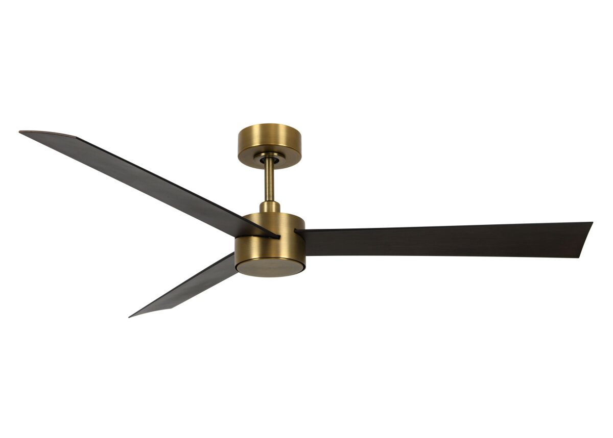 Lucci Air Deckenventilator Climate IV Antik Bronze/Walnuss mit LED Beleuchtung