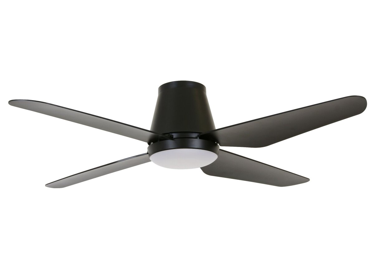 Lucci Air Deckenventilator Aria CTC LED Schwarz mit LED Beleuchtung