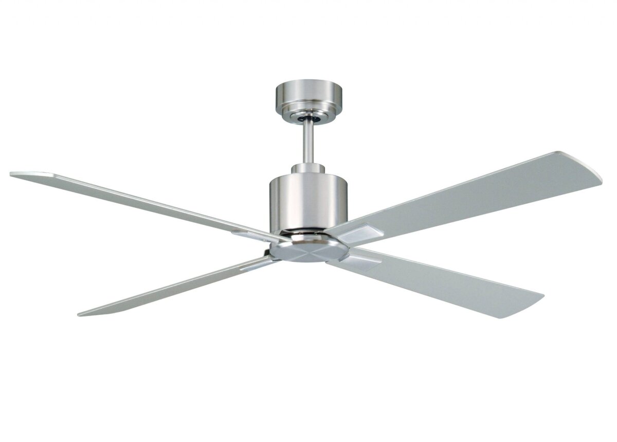 Lucci Air Deckenventilator Climate Brushed Chrome