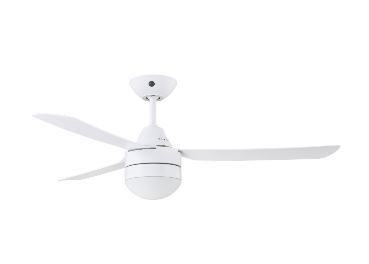Bayside Megara Deckenventilator Weiß mit Beleuchtung