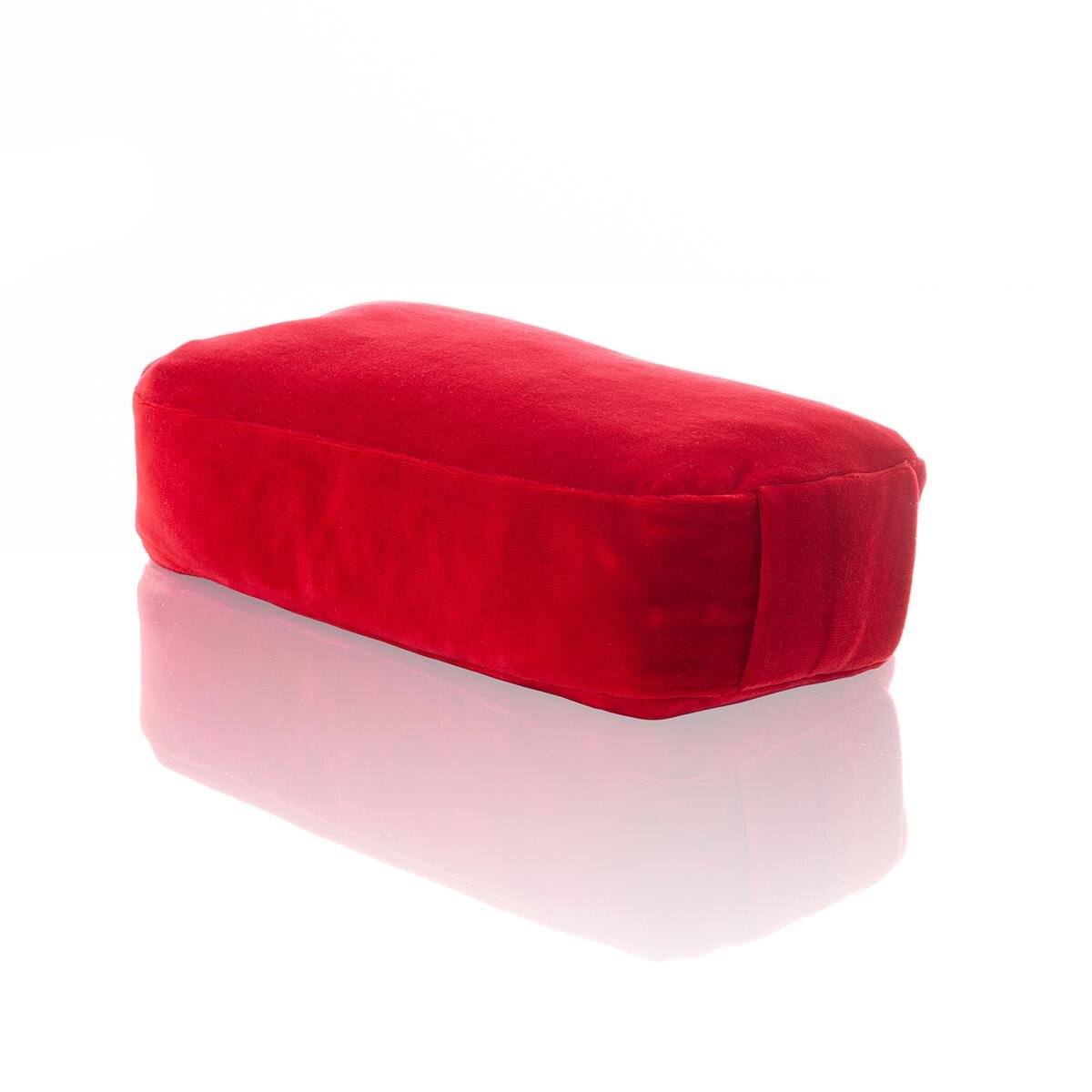 Trouble Away Kissen komplett rubin von farbenfreunde