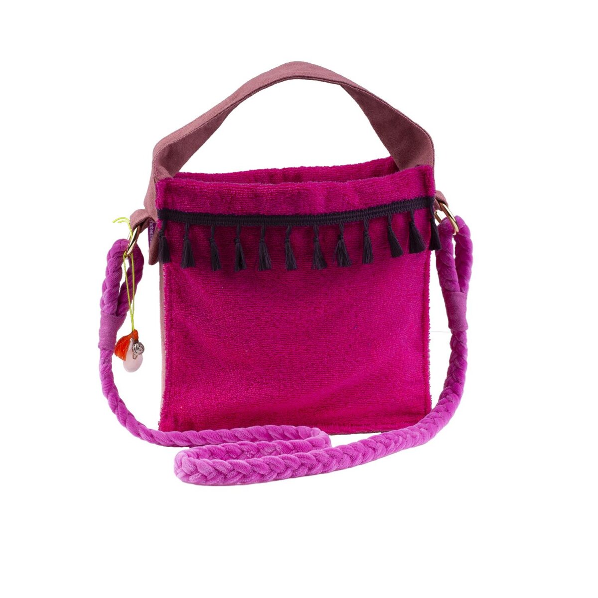 FRESH Frottee Summer Cross Over Bag fuchsia von farbenfreunde